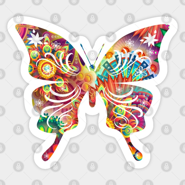 Butterfly Sticker by Sinmara